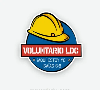 Sticker Voluntario LDC | Mod. 4