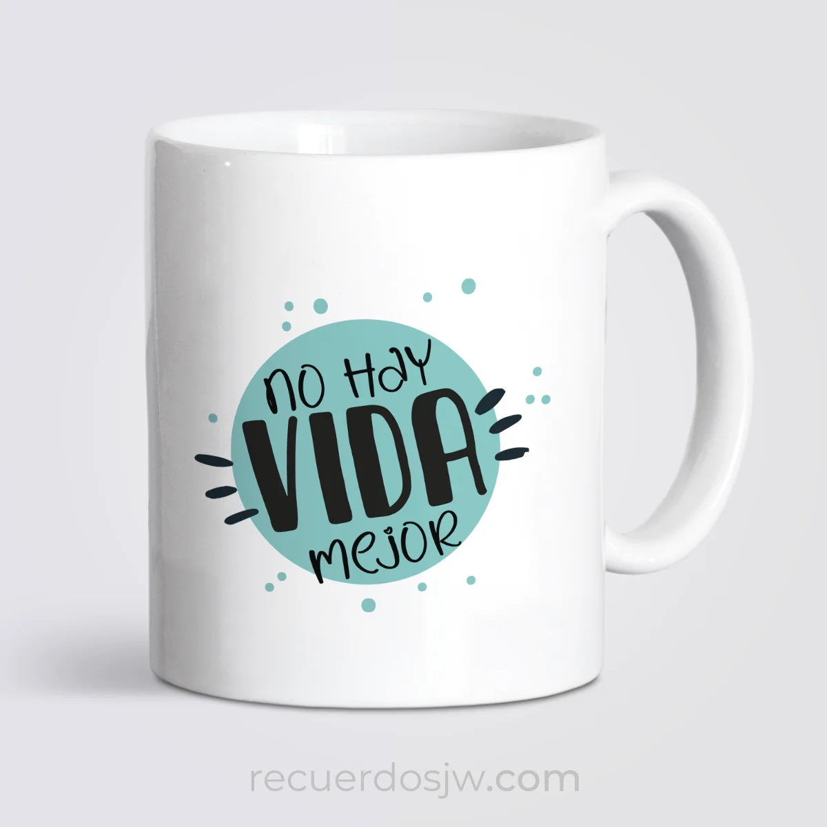 Taza con leyenda "no hay vida mejor" para regalar a un siervo de tiempo completo o precursor regular
