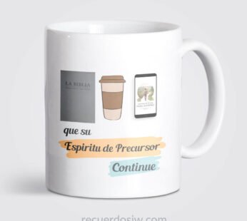 Taza “Espiritu de Precursor”