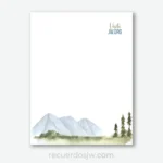 Predicación por carta, recuerdos jw, hoja para cartas