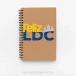 Sticker digital gratuito para regalar a un voluntarios LDC, ejemplo en vinil