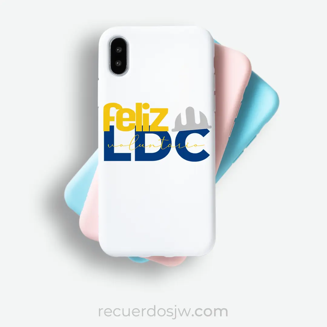 Sticker Voluntarios LDC | Ejemplo en Móviles Sticker digital gratuito para regalar a un voluntarios LDC, ejemplo en moviles