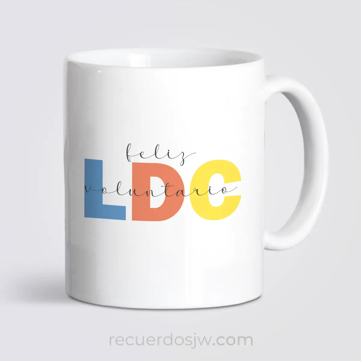 Taza para voluntarios LDC que participan en alguna faceta de construcción o mantenimiento de instlaciones teocraticas.