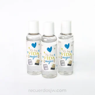 Gel Antibacterial para precursores que van a la escual de precursores