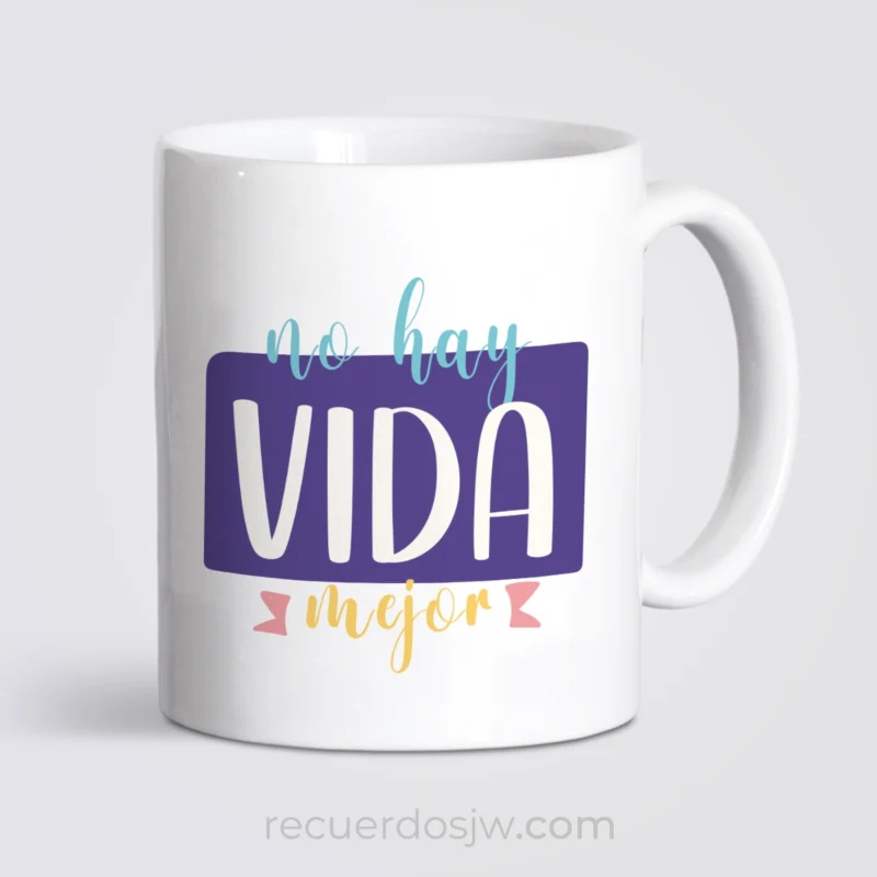 Taza para precursores regulares jw "no hay vida mejor"