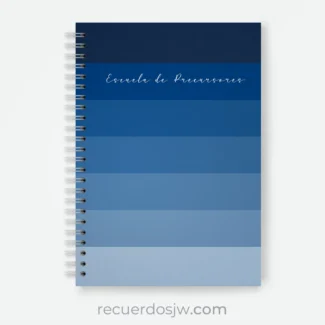 Libreta teeocratica para precursores. Ideal como regalo para precursores